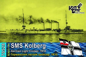 # Combrig 70528 : NEUHEIT "SMS KOLBERG" Dt. leicht. Kreuzer 1910 Resin-Kit 1:700 - Bild 1 von 7