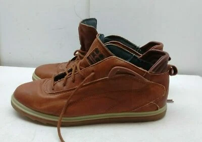 Reebok BOKS Marrón Cuero Con Cordones al Tobillo Zapatilla Bota Senderismo Mujer Zapato 7.5M 37.5 Foto 1 de 4