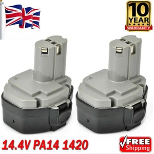 2X For Makita 1420 14.4V Ni-MH Battery 1434 1435 1422 PA14 193101-2 6337D 8433D - Picture 1 of 12