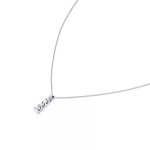 Ein Tropfen Anhänger mit 3 Diamanten - Bild 1 von 5