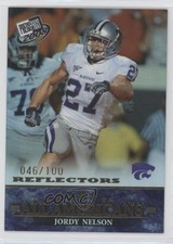 2008 Press Pass All Americans Reflectors Proof /100 Jordy Nelson #82 Rookie RC