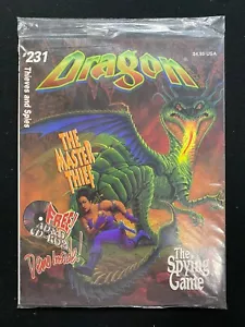 Dragon Magazine Thieves and Spies Issue #231 New Sealed - Picture 1 of 2