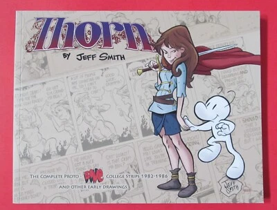 Proto Bone completo Thorn por Jeff Smith - tiras universitárias 1982-1986 - Imagem 1 de 2