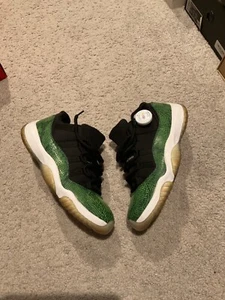 Air Jordan 11 Retro Low 'Nightshade' 528895-033 Green Snakeskin Größe 9 - Bild 1 von 7