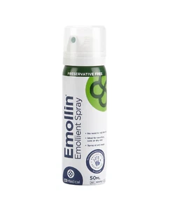 Emollin Emollient. 50ml Travel size Spray. Moisturises & Protects Skin - Picture 1 of 2