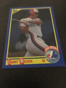 1990 Score - #631 Larry Walker (RC)