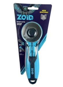Zoid Taglierina Rotante 60mm Lama Ruota Mano Libera Multistrati Tessuto Pesante Fai da Te - Foto 1 di 13