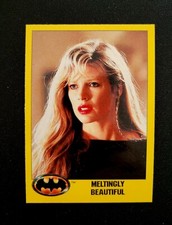 TOPPS BATMAN (1989 Series 2) #147 "MELTINGLY BEAUTIFUL" Trading Card New/Sharp!