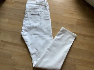 AG Adriano Goldschmied Skinny 5 Pocket Jeans Weiß Gr. 30 NEU - Bild 1 von 7