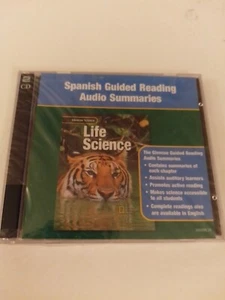 Glencoe Science Life Science Spanish Guided Reading Audio Summaries 2 Audio CDs - Picture 1 of 2