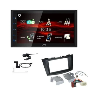 JVC Bluetooth 2DIN DAB+ Autoradio für Suzuki Swift IV ab 2010 schwarz - Bild 1 von 5