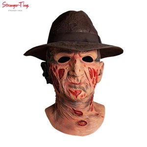 PESADILLA EN ELM STREET MÁSCARA FREDDY DE LUJO CON SOMBRERO Trick or Treak Studios - Imagen 1 de 3