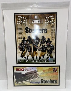 USPS Pittsburgh Steelers 2005 Team Composite 12" x 16" Photo Cover Heinz Field - Picture 1 of 9