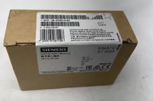NEW SEALED 2014 6ES7 138-4FA05-0AB0 SIEMENS SIMATIC ET 200S 4/8 F-DI DC 24VDC - Picture 1 of 7