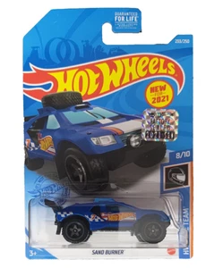 Hot Wheels 2021, Sand Burner Blue, HW Race Team 8/10, 233/250 - Picture 1 of 1
