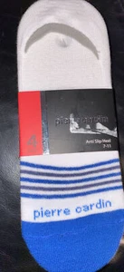 Paquete de 4 pares de calcetines de entrenador Pierre Cardin ricos en algodón sin exhibición talla 7-11 - Imagen 1 de 4