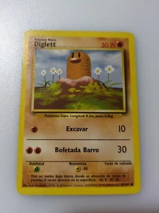 Pokémon [SPANISH] Diglett 47/102 Base Set 1999 NM  - Picture 1 of 2