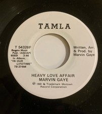 Marvin Gaye Heavy Love Affair Nm Tamla 1981 Promo Vinyl 45 Ebay ebay