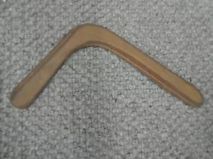 VINTAGE AUSTRALIAN PLY WOOD ABORIGINAL BOOMERANG HAND MADE - Picture 1 of 4