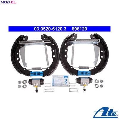 BRAKE SHOE SET 03.0520-6120.3 FOR VW PANEL/II/Box/Body/MPV VAN/CADDY PASSAT 1.7L - Image 1 of 4