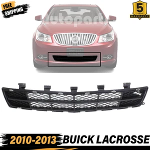 New Front Bumper Lower Grille Black for 2010-2013 BUICK LACROSSE - Picture 1 of 5