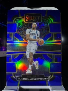 2023-24 Panini Select #85 Olivier-Maxence Prosper Blue Silver Prizm RC Mavs - Picture 1 of 2