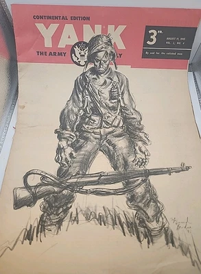 Continental Edition Yank Magazine Aug 19, 1945 - Image 1 of 4