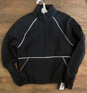 Art Class Boys Size 10/12 Black Light Jacket Zip Closure,Pockets,Elastic Waist - Picture 1 of 2