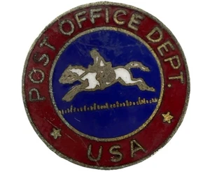 Post Office Dept. United States Post Service USPS Anstecknadel Krawattennadel Pferd Reiter - Bild 1 von 5