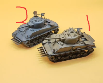 3d Printed 1/72 M4a3 Sherman Tank In The Movie Unpainted Kit-01 - Image 1 of 4