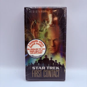 Star Trek First Contact Resistance Is Futtile VHS 1997 Brandneu Versiegelt - Bild 1 von 3