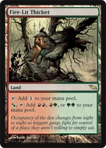 Fire-Lit Thicket - Medium Play MTG Shadowmoor - Picture 1 of 1