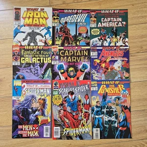 What If...? Marvel Comic Lot 1-3 14 15 55 57 86 99 Alternate Reality Stories Lot - Bild 1 von 19