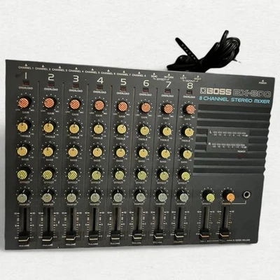 Boss BX-800 Mezclador analógico estéreo de 8 canales BX800 Equipo de audio Negro - Imagen 1 de 4