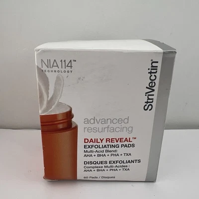 Almohadillas faciales exfoliantes StriVectin Advanced Resurfacing Daily Reveal, 60 ct Foto 1 de 4