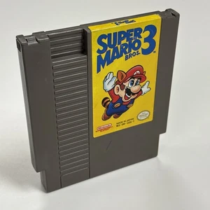 Super Mario Bros 3 NES Cartridge Original / Getestet - Gereinigt. - Bild 1 von 9