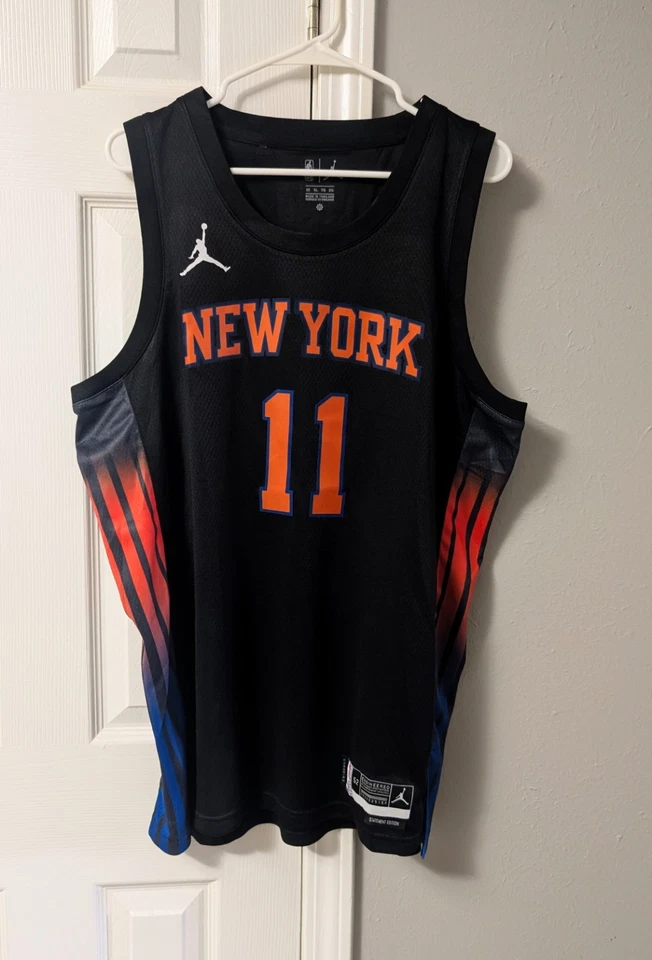 Camiseta deportiva Jalen Brunson New York Knicks 2026 edición llamativa Foto 1 de 4
