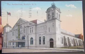 Postal antigua, The Auditorium, Buffalo N.Y., publicada en 1913 - Imagen 1 de 2