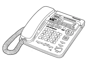 Panasonic KX-T2886E Corded Phone with Digital Answering Machine Fully Working - Picture 1 of 9