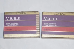 2X NIB L'oreal VISUELLE Softly Blendable Powder Blush - Bayberry - Picture 1 of 2