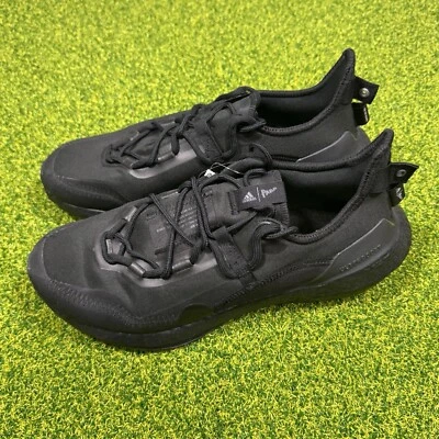 Adidas Ultra Boost 21 X Parley Size 11 Core Black Ultraboost H01177 Recycled - Image 1 of 4