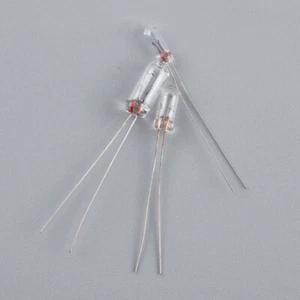 10pcs Mini 3/4/5mm 3/6/12/24V Lamp Light Bulb Edison Incandescent Filament Ri ~~ - Picture 1 of 30
