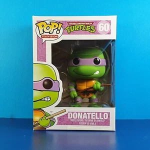 Figura Vinilo Donatello Funko Pop Tortugas Ninja Adolescentes Mutantes #60 Héroe - Imagen 1 de 6