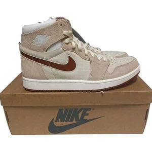 Nike Air Jordan 1 ZM Air CMFT 2 Sail/Legend Coffee DV1307-120 Mens Size 10.5 NIB - Picture 1 of 8