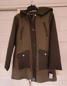 GUESS Quilted ladies coat with hoot - Picture 1 of 7