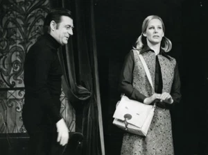 France Theater Ne reveillez pas madame Francois Perier Old Photo 1972 - Imagen 1 de 3