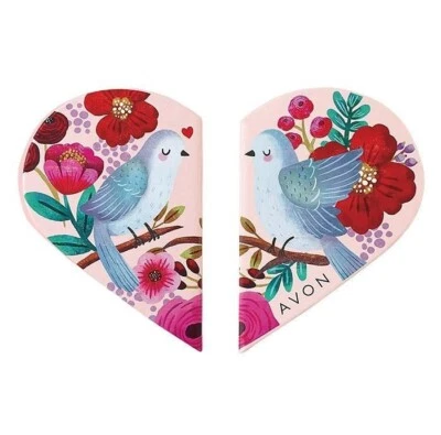 AVON Heart Breaker 6 Color Eyeshadow Palette (Super Rare) Browns / Pinks - NEW!! - Image 1 of 4