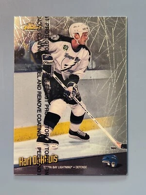 1998-99 TOPPS FINEST KARL DYKHUIS #122 TAMPA BAY LIGHTNING - Image 1 of 2
