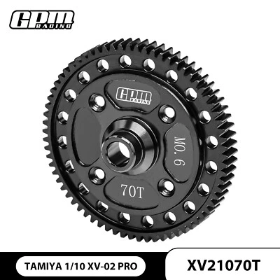 GPM medium carbon steel M0.6 module center diff gear 70T For XV-02 Pro 22050 - Image 1 of 3