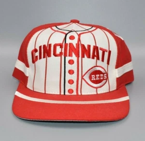 Cincinnati Reds Twins Enterprise Vintage Jersey Style Snapback Cap Hat - Picture 1 of 8